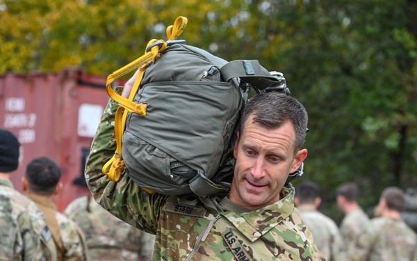 173rd Airborne Brigade jumps at Bunker Drop Zone