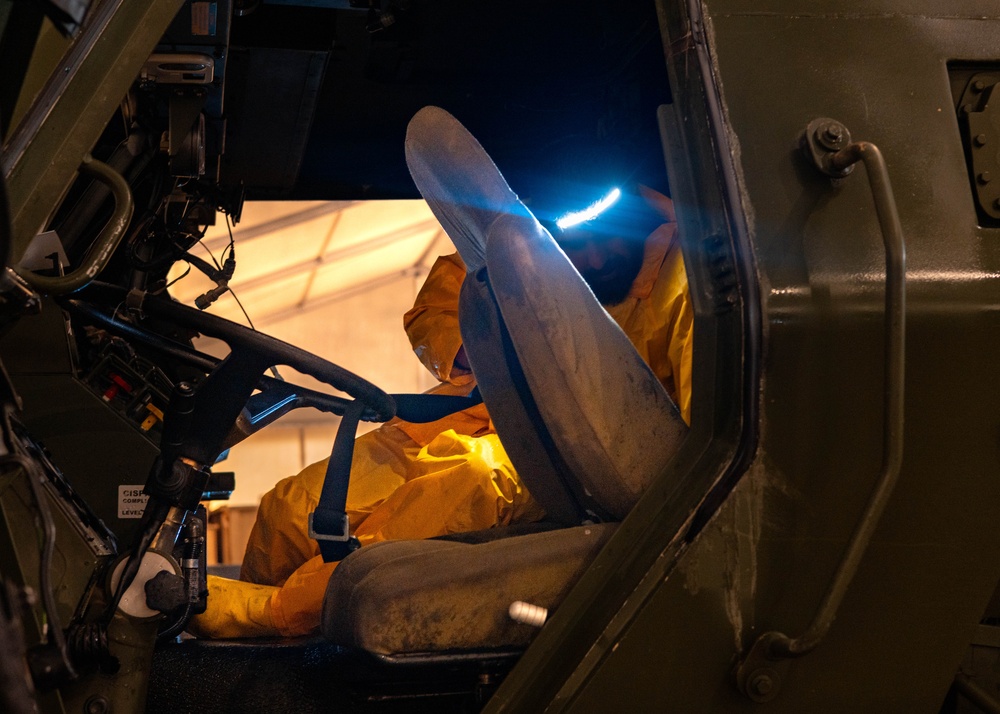 41st Field Artillery Regiment Wash Rack Operations