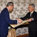 Japanese Ambassador Yamada awards Gen. Wilsbach