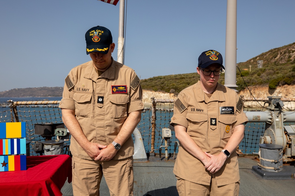 24th Remembrance Ceremony of the USS Cole Bombing