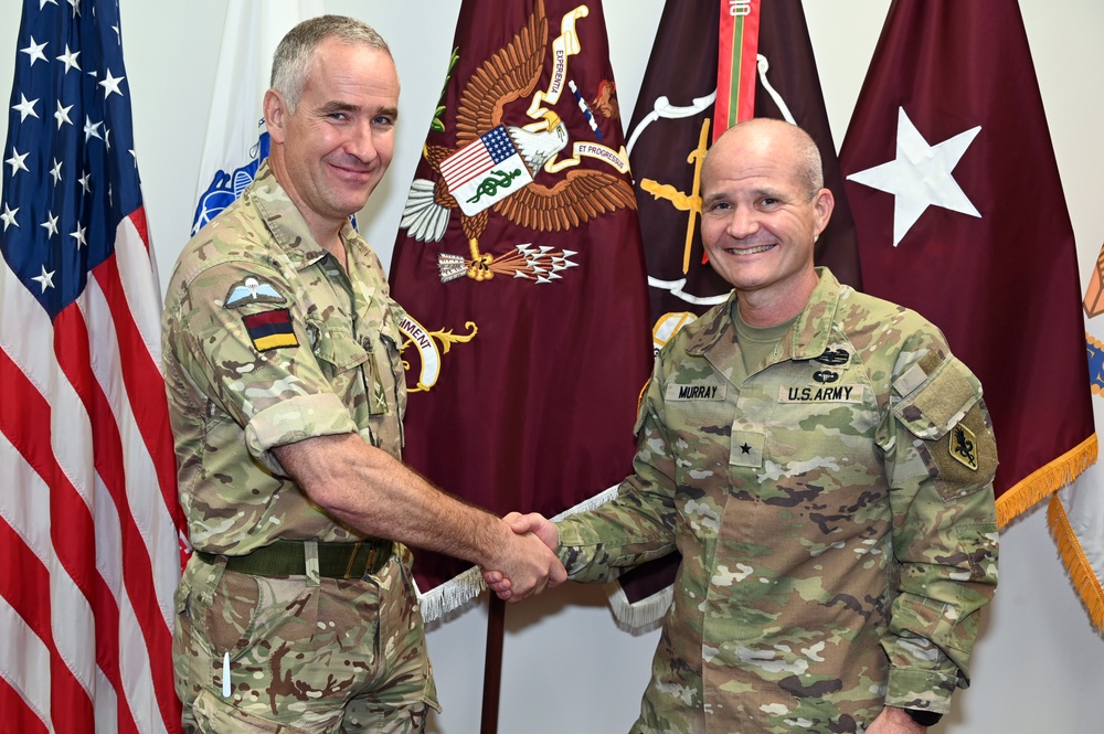 United Kingdom Surgeon General Visit to MEDCoE