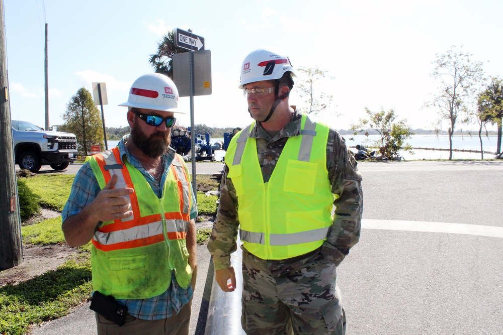 USACE sends water pumps to bring flood relief to Lake Bonny residents