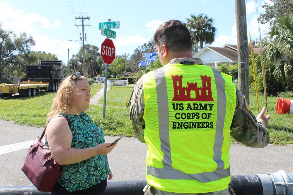 USACE sends water pumps to bring flood relief to Lake Bonny residents