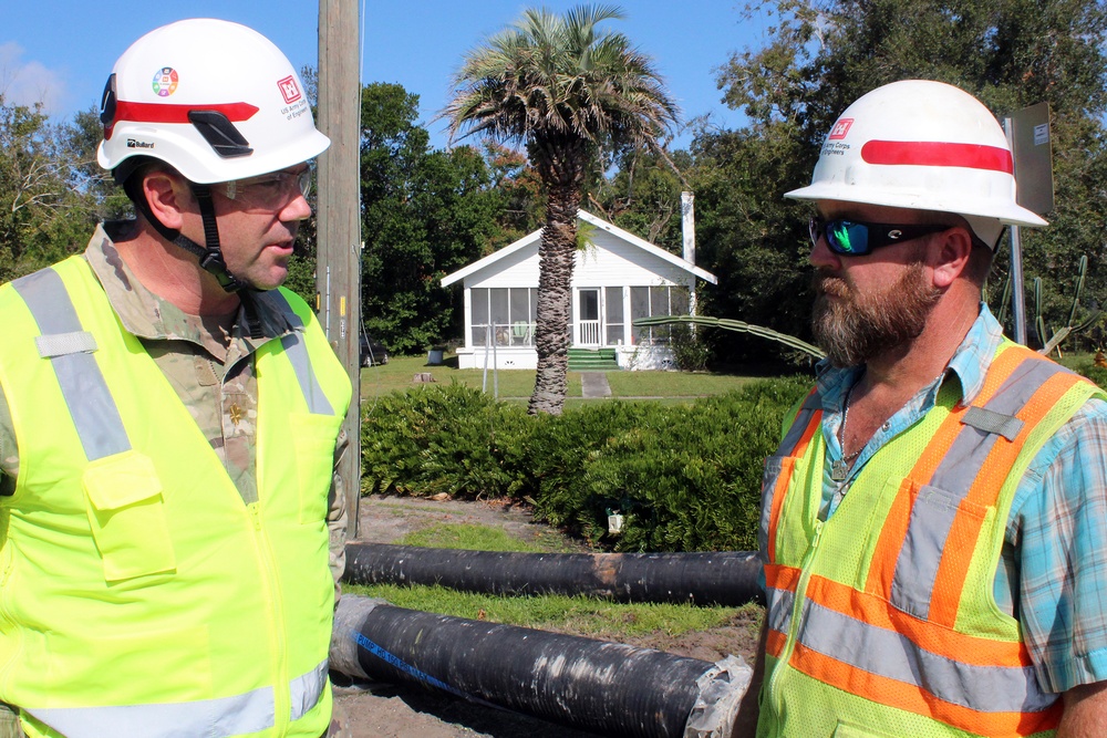 USACE sends water pumps to bring flood relief to Lake Bonny residents