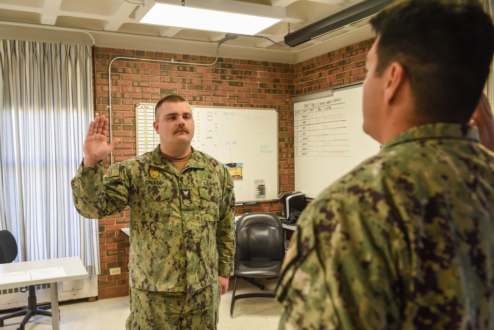 NSGL Sailor Reenlists