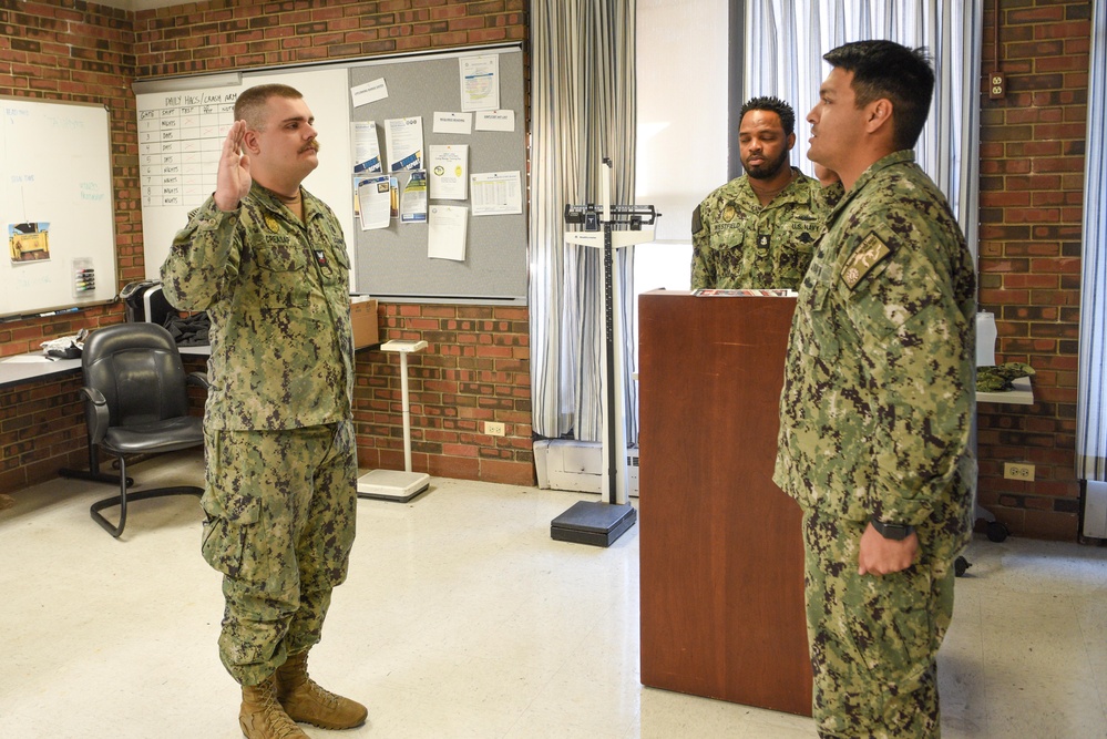 NSGL Sailor Reenlists