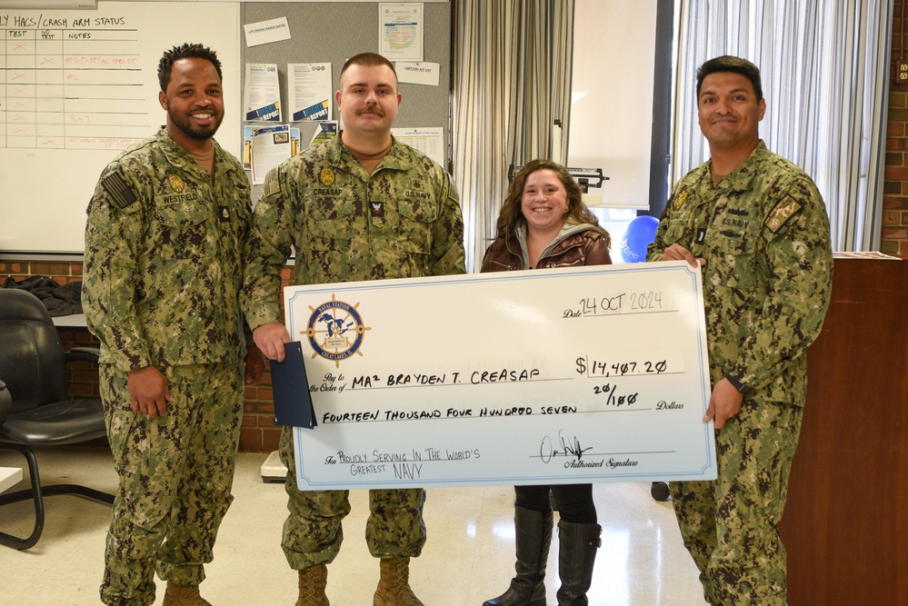 NSGL Sailor Reenlists