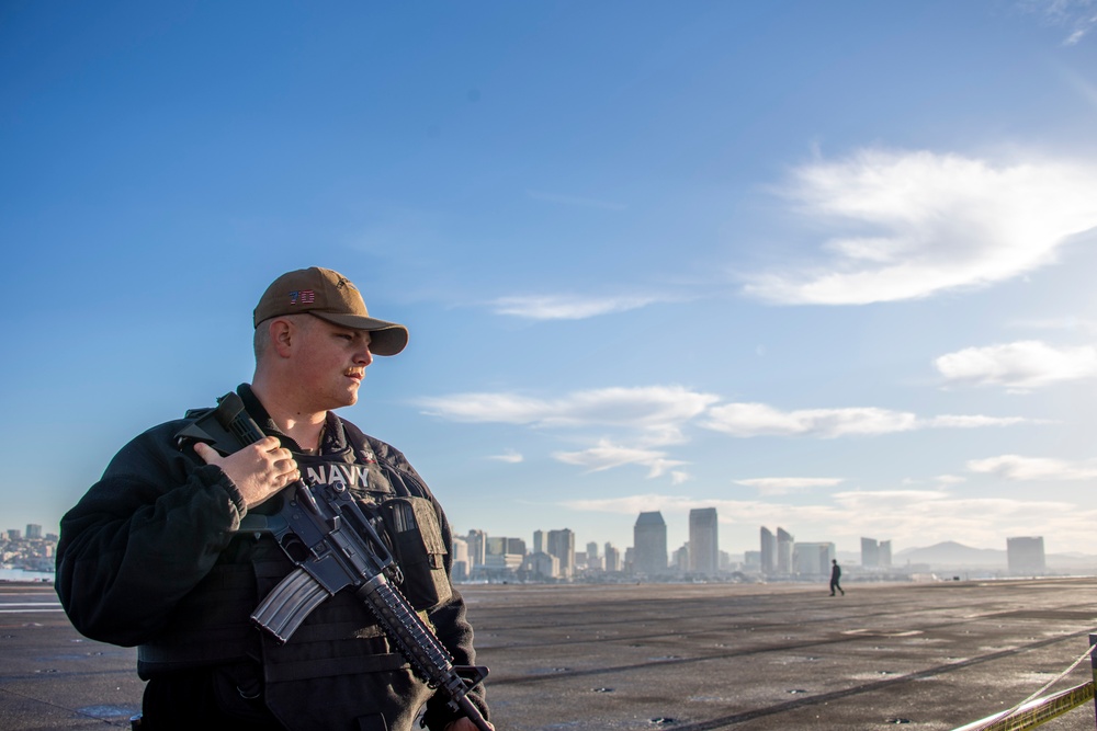 Daily Operations Aboard USS Carl Vinson