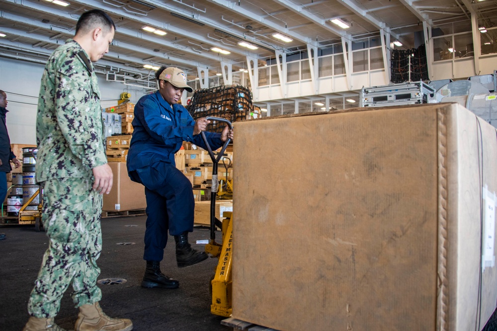 Daily Operations Aboard USS Carl Vinson