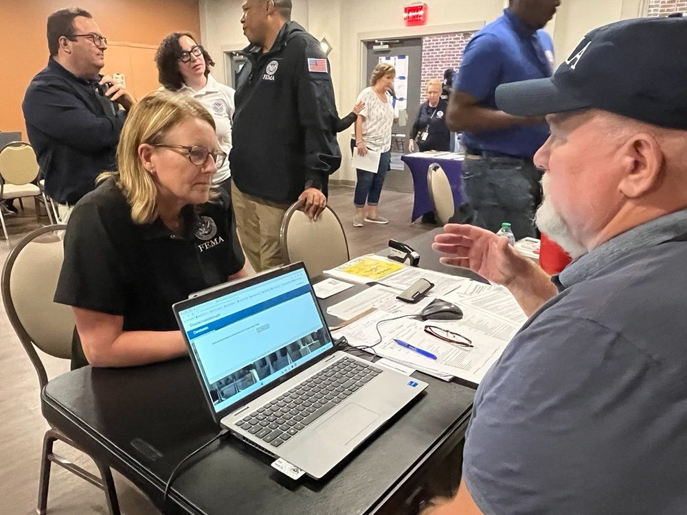 FEMA Administrator Visits Disaster Recovery Center in Augusta, Georgia