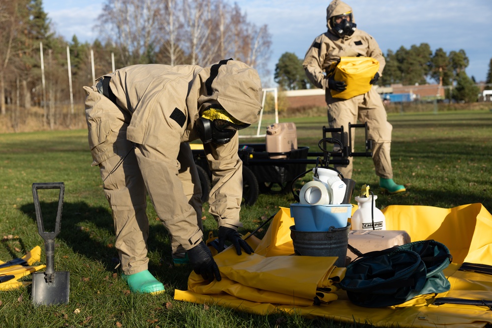 EOD and CBRN Conduct Training Together