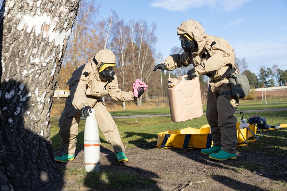 EOD and CBRN Conduct Training Together