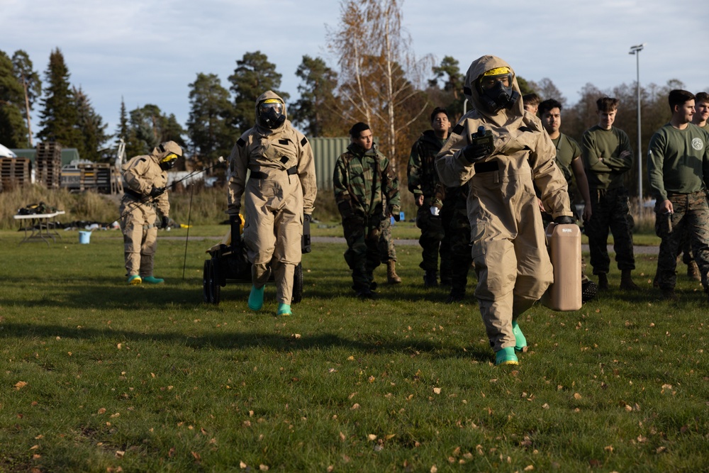 EOD and CBRN Conduct Training Together