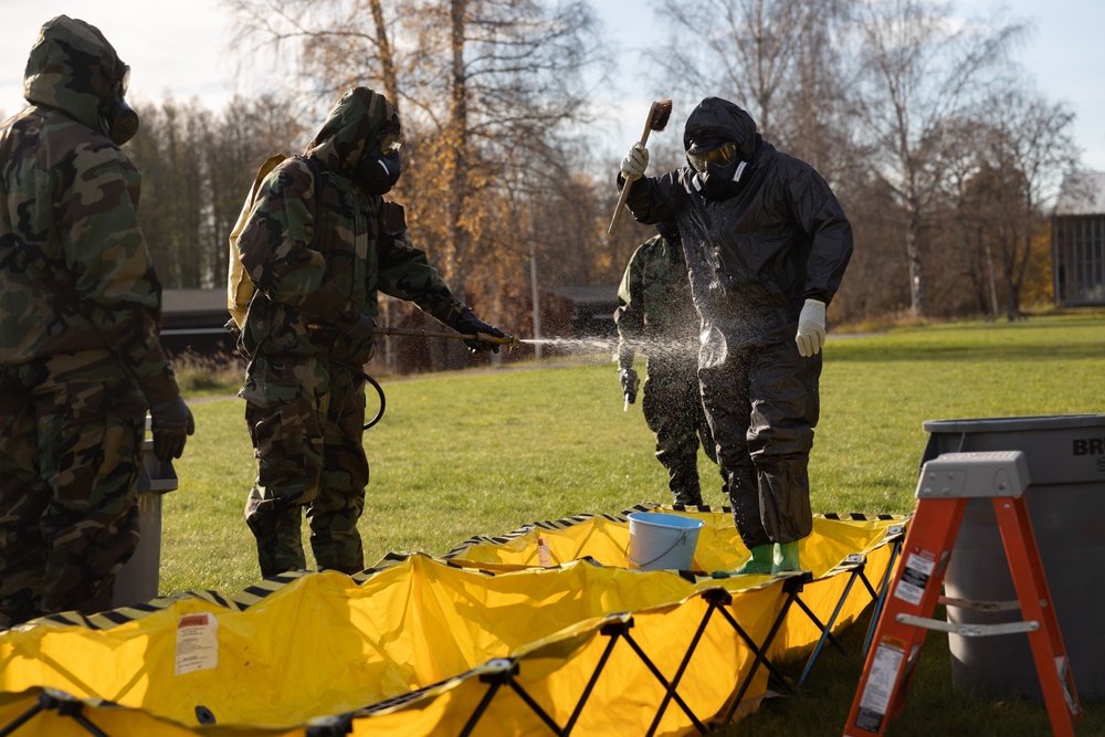 EOD and CBRN Conduct Training Together