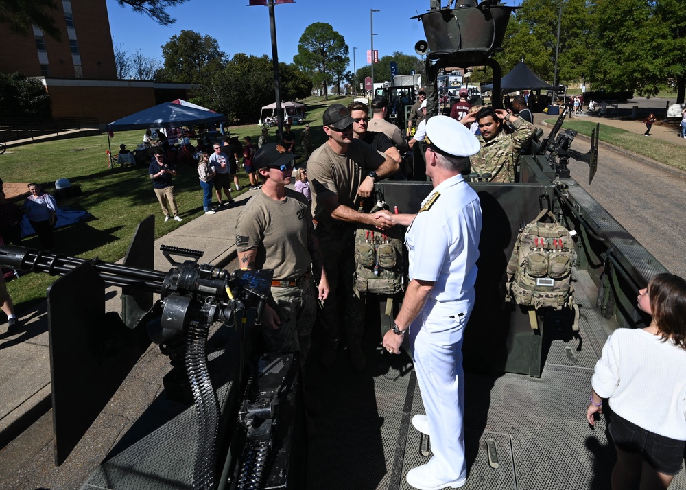 U.S. Navy Visits MSU