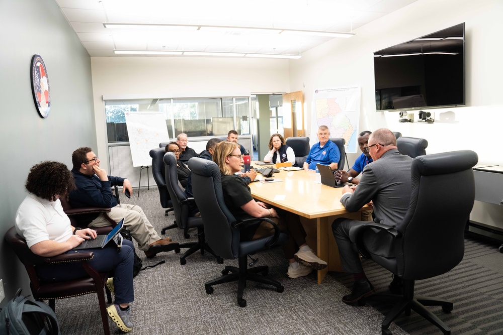 FEMA Administrator Meets with Staff of the Georgia Emergency Management Agency