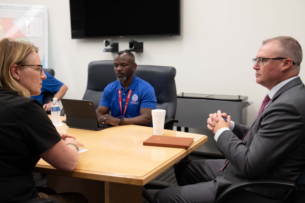 FEMA Administrator Meets with Staff of the Georgia Emergency Management Agency