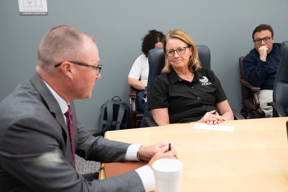 FEMA Administrator Meets with Staff of the Georgia Emergency Management Agency