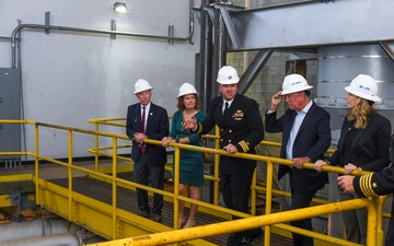 Submarine Base New London Mirco-Grid Ribbon Cutting