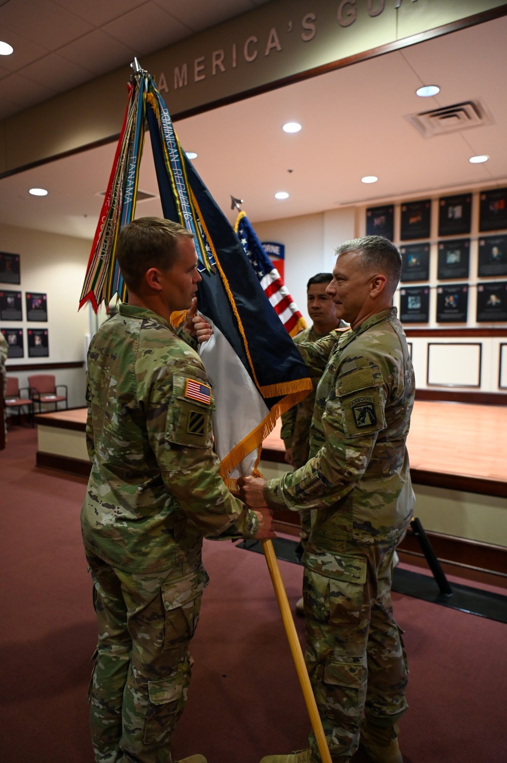 HHBN XVIII Airborne Corps change of responsibility ceremony