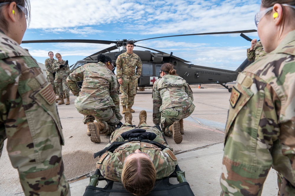 Airmen, Soldiers Team Up: Strengthen Joint Interoperability with UH-60 Training