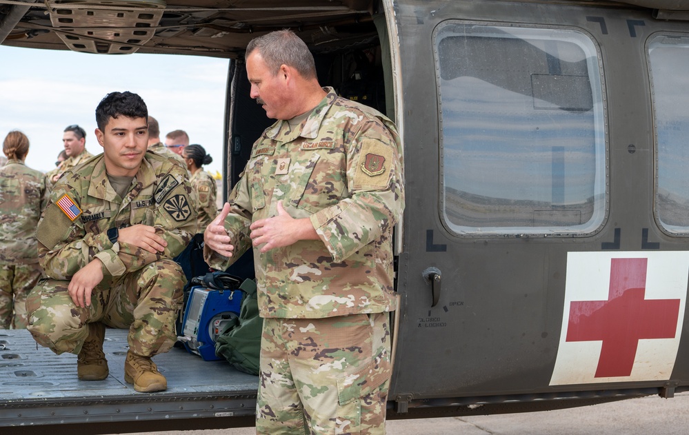 Airmen, Soldiers Team Up: Strengthen Joint Interoperability with UH-60 Training