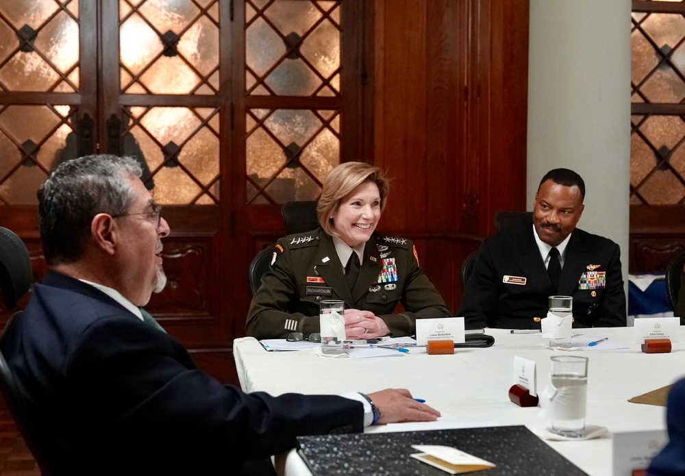 Gen. Richardson visits Guatemala