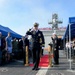 USS Manchester (LCS 14) Blue Crew Conducts Change of Command