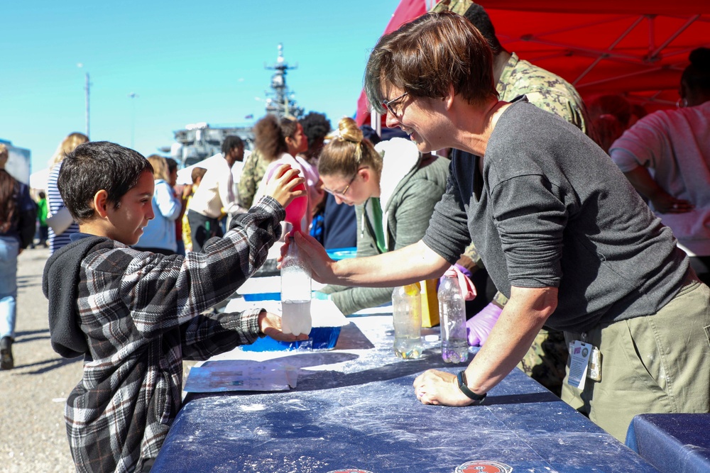 Naval Station Norfolk Fleet Fest STEM Event