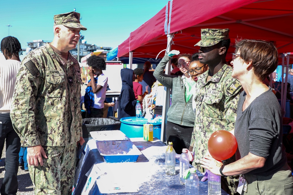 Naval Station Norfolk Fleet Fest STEM Event