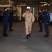 Rear Adm. Joseph Cahill visits USS Iwo Jima