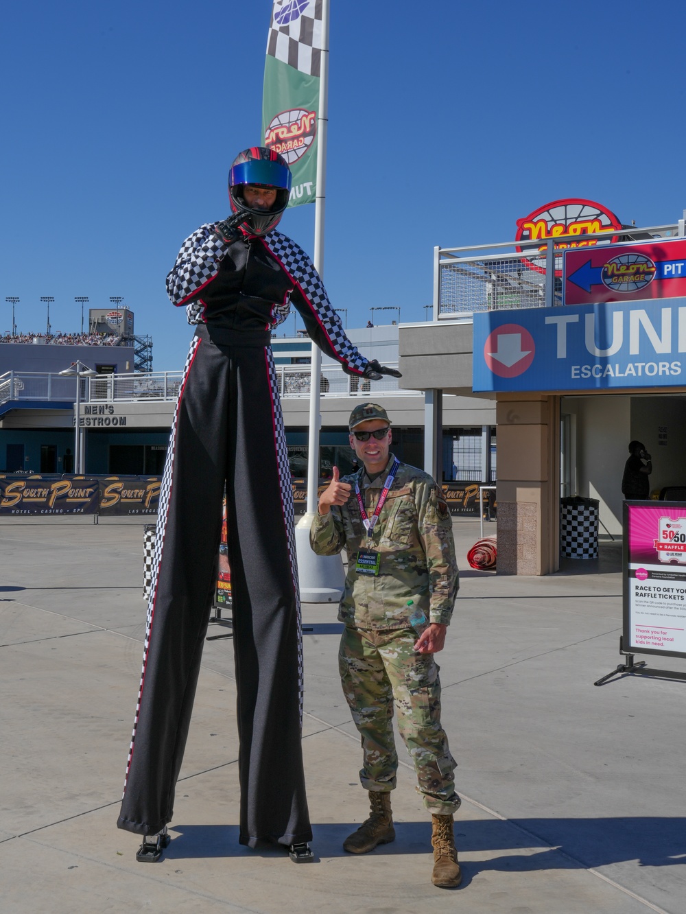 NASCAR Troops to the Track Hosted Creech Airmen