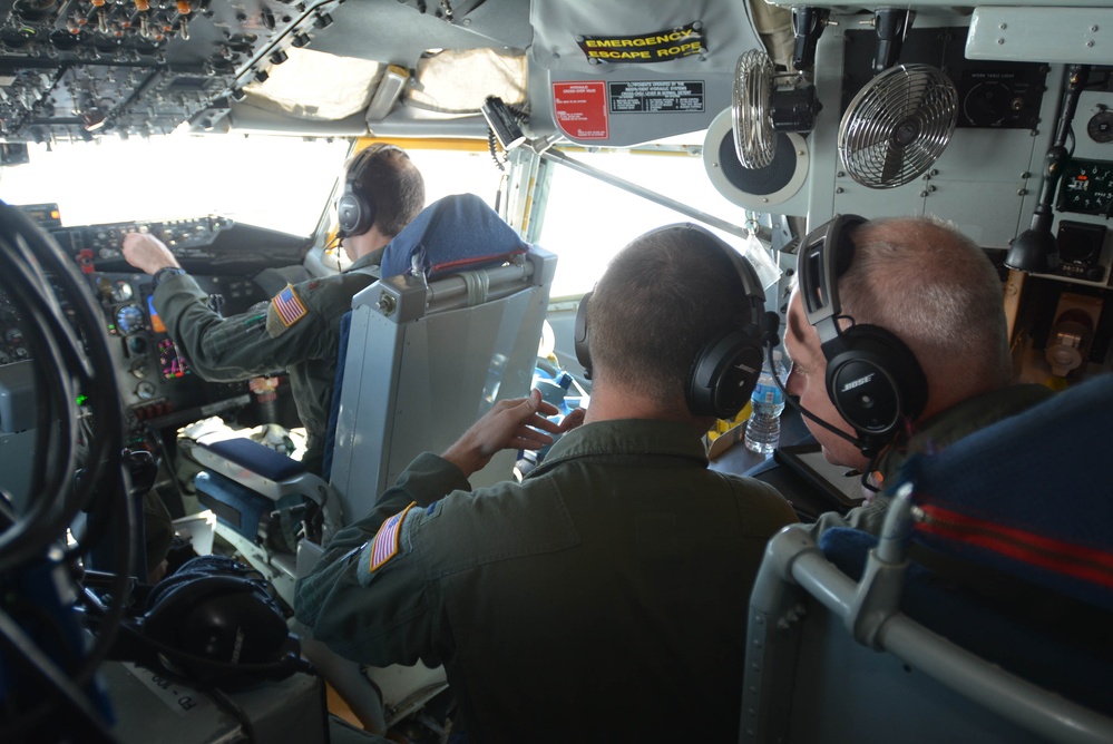 Tinker Honorary Commanders fly with the Okies