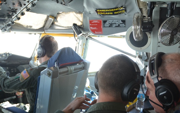 Tinker Honorary Commanders fly with the Okies