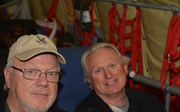 Tinker Honorary Commanders fly with the Okies