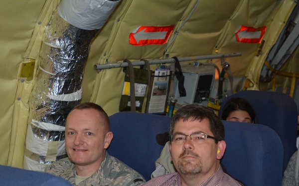 Tinker Honorary Commanders fly with the Okies