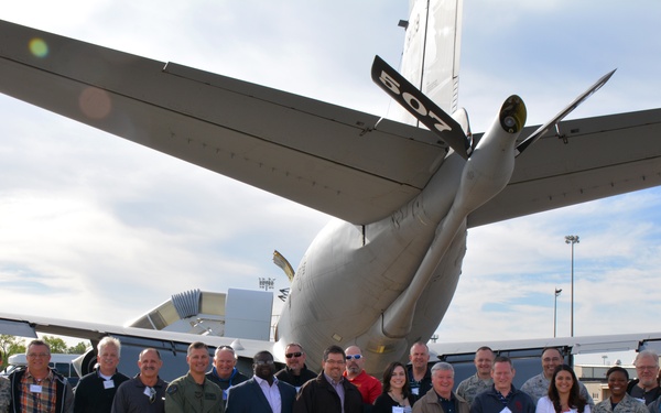 Tinker Honorary Commanders fly with the Okies