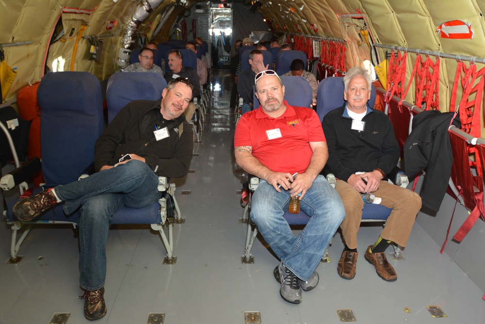 Tinker Honorary Commanders fly with the Okies