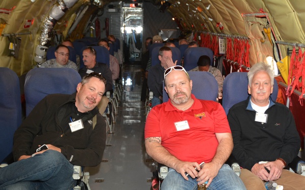 Tinker Honorary Commanders fly with the Okies