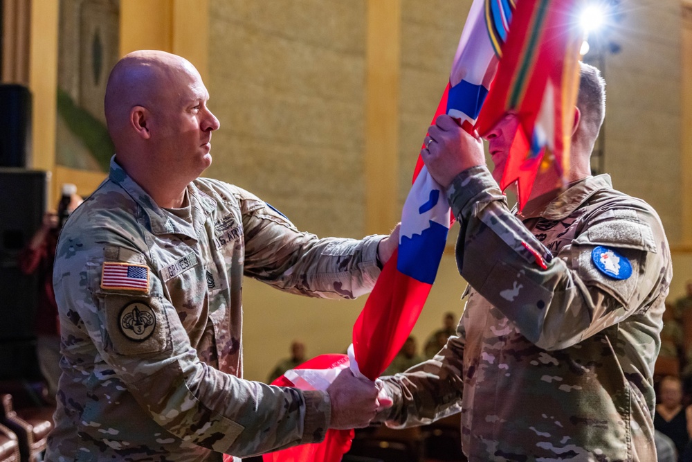 Army South Bids Farewell to Command Sgt. Maj. Graves and Welcomes Command Sgt. Maj. Olsen During Change of Responsibility Ceremony