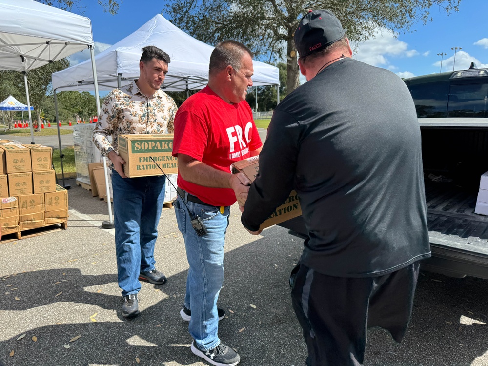 Volunteers Help Hurricane Milton Survivors