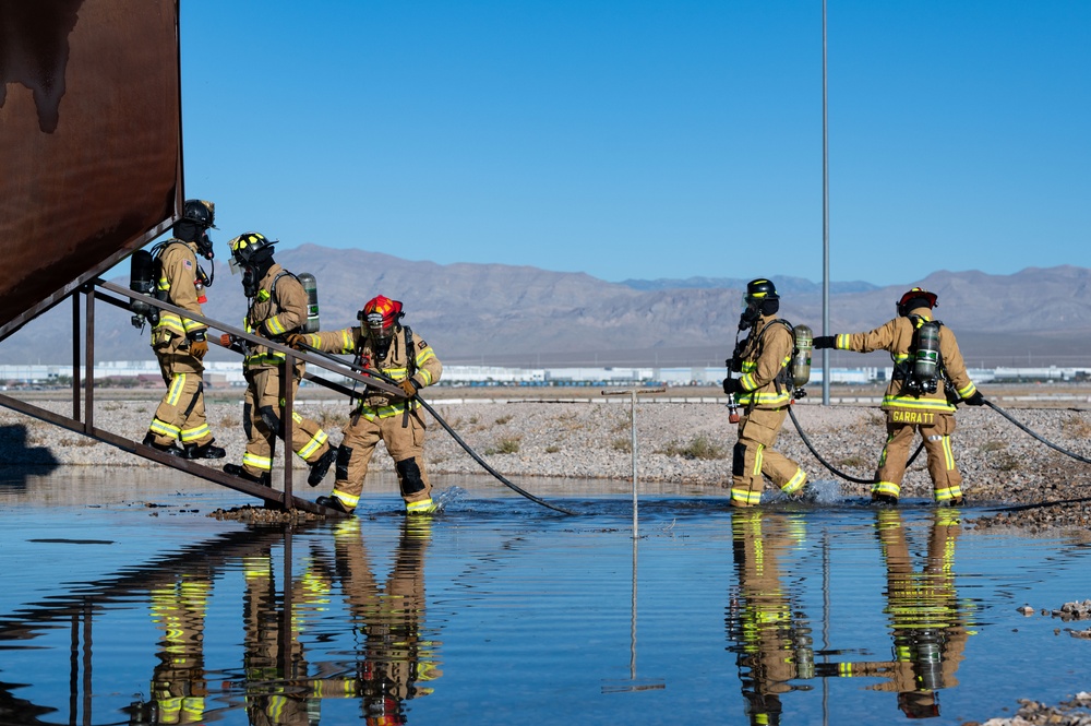 99th CES fire operations