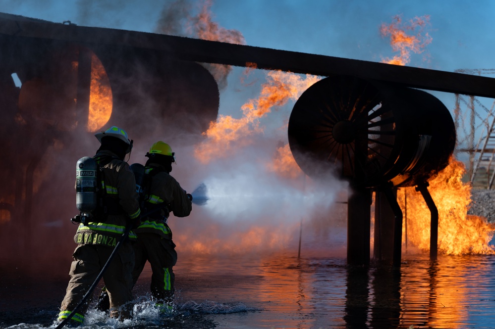 99th CES fire operations
