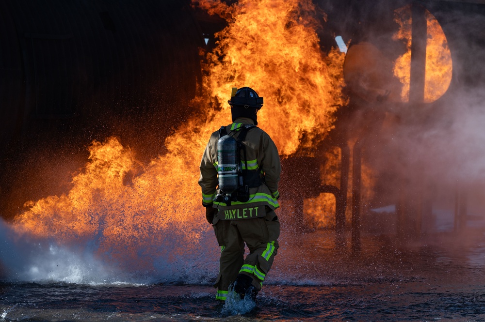 99th CES fire operations