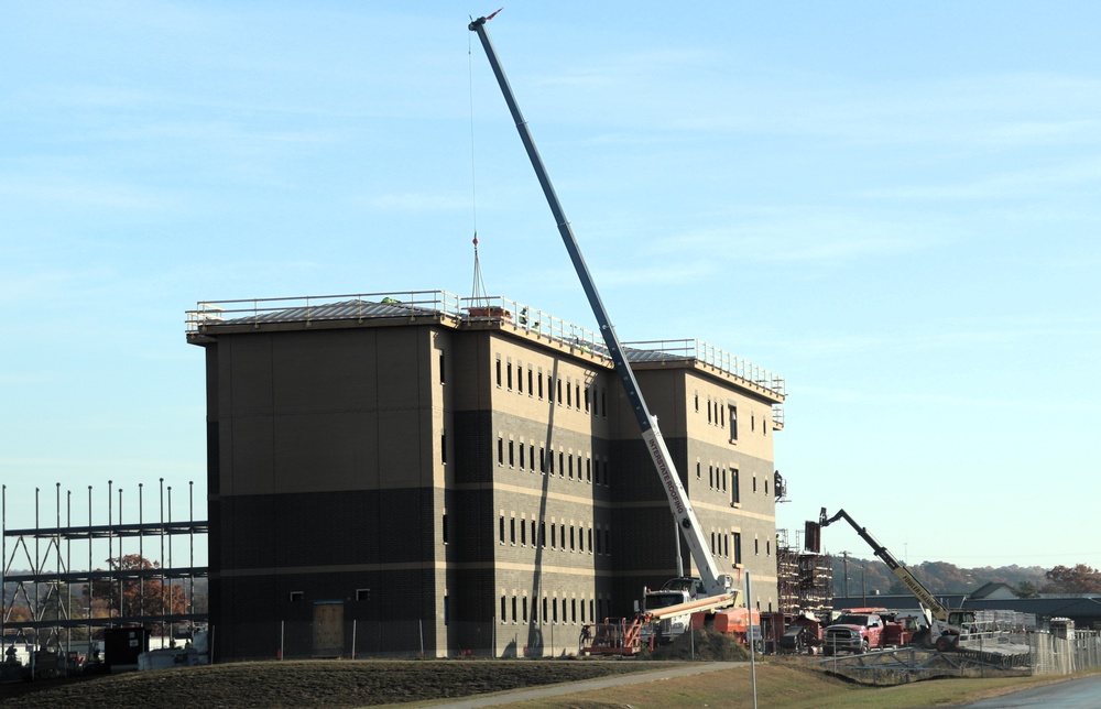 Fort McCoy’s fiscal year 2022-funded South Barracks Project surpasses 50 percent completion