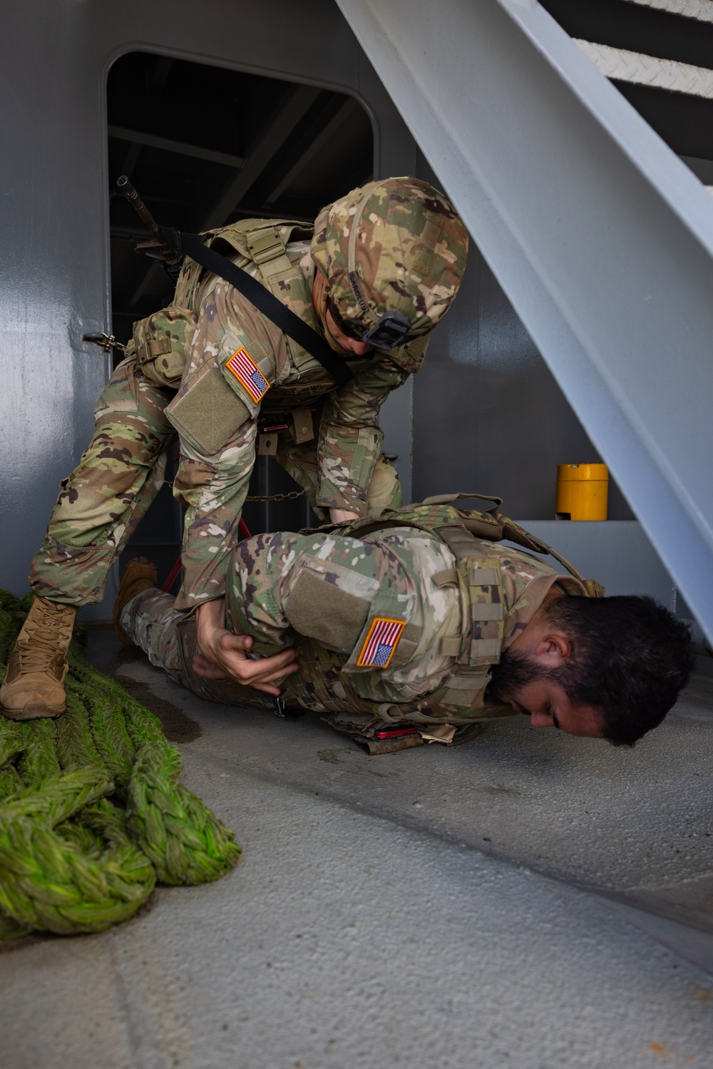 728th MP Protection Cell Vessel Training