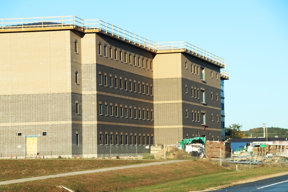 Fort McCoy’s fiscal year 2022-funded South Barracks Project surpasses 50 percent completion