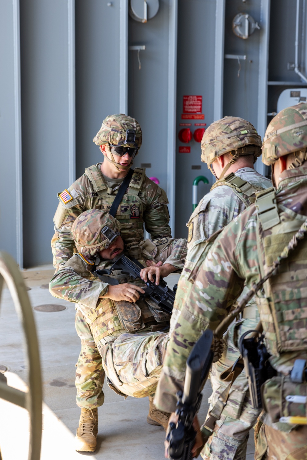 728th MP Protection Cell Vessel Training