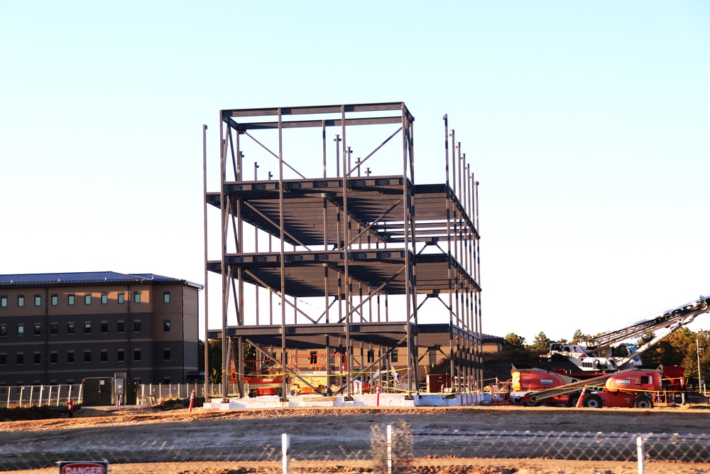 Fiscal year ’23-funded East Barracks Project at Fort McCoy enters rises to 14 percent complete