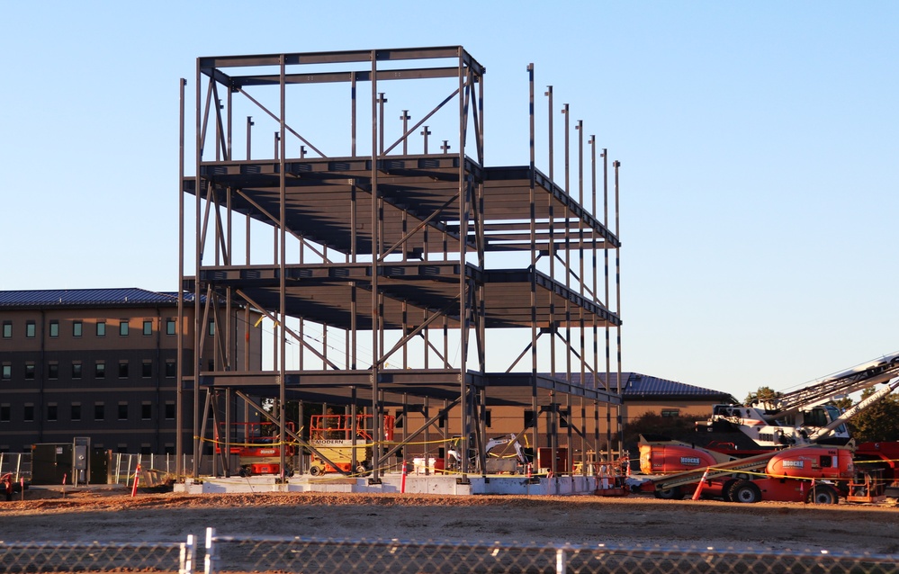 Fiscal year ’23-funded East Barracks Project at Fort McCoy enters rises to 14 percent complete